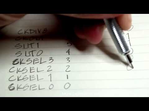 50. Arduino for Production!  AVR - Understanding Fuse Bits