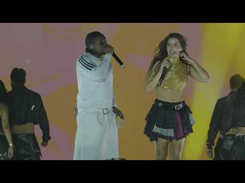 Rayvanny and Nora fatehi - Oh mama Tetema perfomance in Dubai