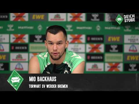 „Wir werden nicht absteigen“: Werder-Keeper Mio Backhaus über Druck im Abstiegskampf & neue Frisur!