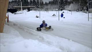preview picture of video 'LaitseRallyPark - ICE KARTING 22.01.2012 (short footage)'