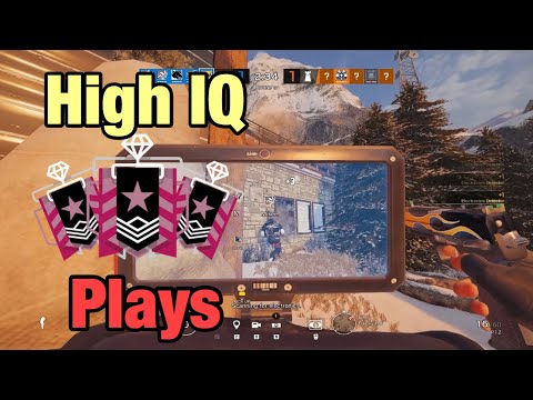 High IQ Champion Plays w/ IQ - Rainbow Six Siege: Operation Ember Rise