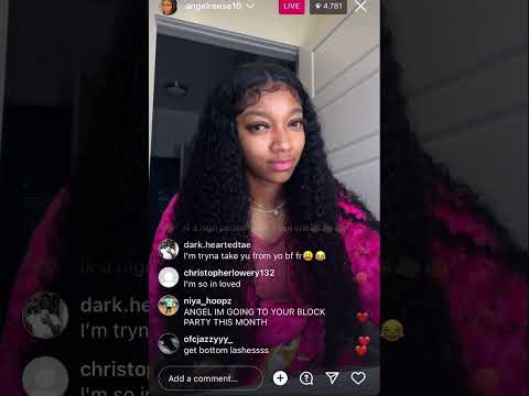 Fans believe Angel Reese zooted on Instagram live. She says it’s eyelash malfunction on both eyes😂