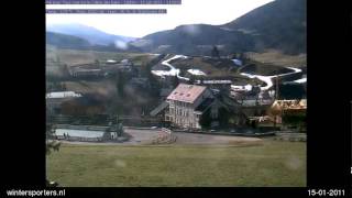 preview picture of video 'Le Vercors Villard de Lans webcam time lapse 2010-2011'