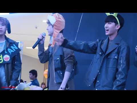 180408 Stray Kids 스트레이 키즈 고양 팬싸 방찬 애교