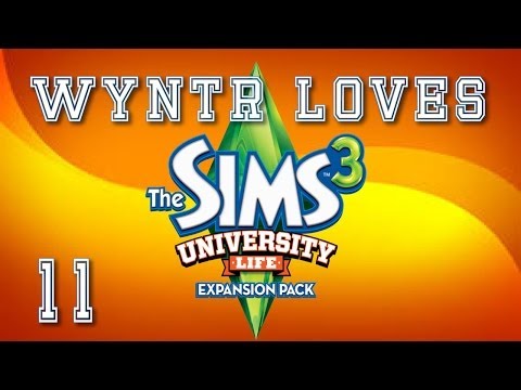 Wyntr Loves The Sims 3 University Life E11 - Busted!