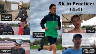 14:41 5K in Practice | London Western Track Club Workout