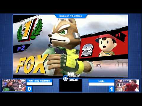 Invasion 16 - Loser's Finals: Tony Pajamas (Ness) vs Light (Fox)