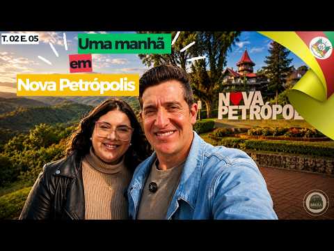 Uma Manhã Encantadora em Nova Petrópolis | Conhecendo o Jardim da Serra Gaúcha 🌸☕