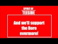 Who's That Team We Call The Boro? | Boro Fans Song Lyrics