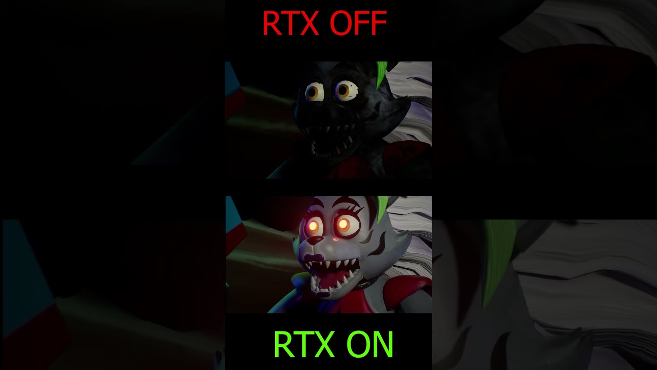 FNAF Security Breach Modded RTX - Roxy DEATH😨  #fnafsecuritybreach