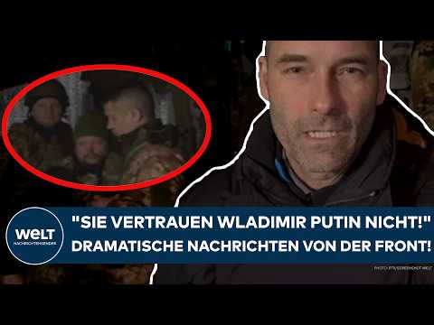 UKRAINE KRIEG: "Sie vertrauen Wladimir Putin nicht!" Dramatische Nachrichten von der Front!