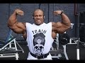 Phil Heath Trains Shoulders 4 Weeks From 2013 Mr Olympia