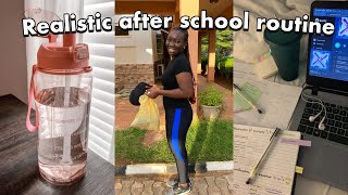 My productive after school routine