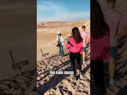Tour Valle de la luna San Pedro de Atacama #chile #viajes #sanpedrodeatacama #vlog