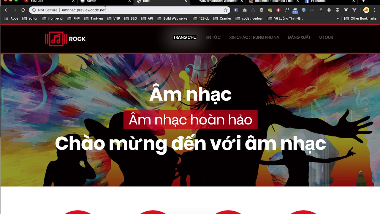 [Đồ án tốt nghiệp ] - Website âm nhạc