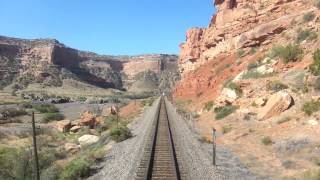 preview picture of video 'Amtrak California Zephyr Grand Junction to Glenwood Springs Colorado'