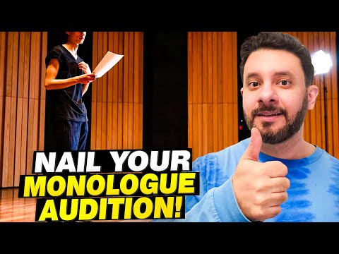 How to Nail your Monologue Audition