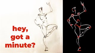 Draw Quick Poses Like a Pro - Richard Powell - Figuary Day 3