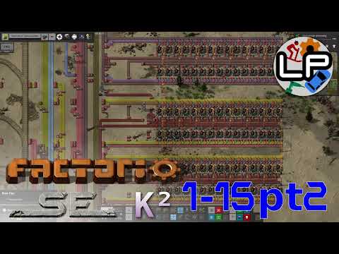 S1-E15 pt2 - Gone Fishing - Laurence Plays Factorio: Space Exploration 0.6 + Krastorio²