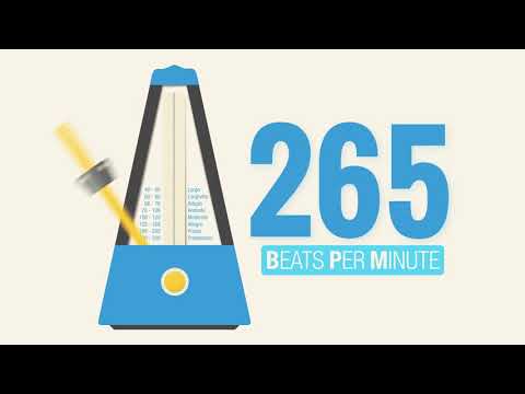 265 BPM Metronome | The BLuetiFuLL MeTRoNoME