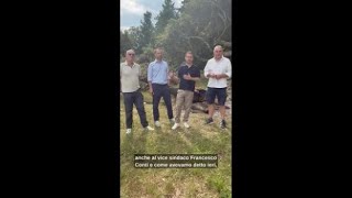 Il team di esperti visita il leccio di Belmonte dato alle fiamme: confidiamo che sopravviverà