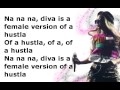 Beyoncé Diva-lyrics video 