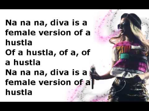 Beyoncé Diva-lyrics video