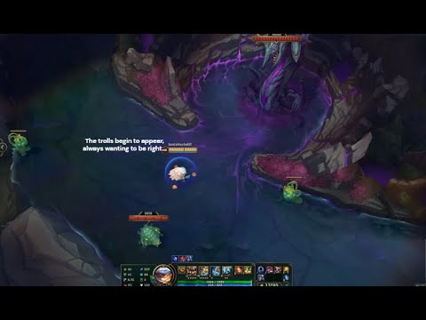 Big Brain Domesticates Baron at 25 min being lvl 13 The Trolls scatter