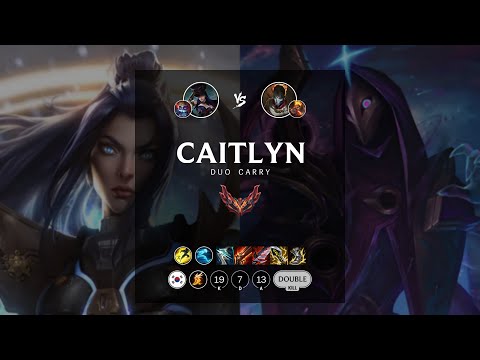 Caitlyn ADC vs Jhin - KR Grandmaster Patch 12.20
