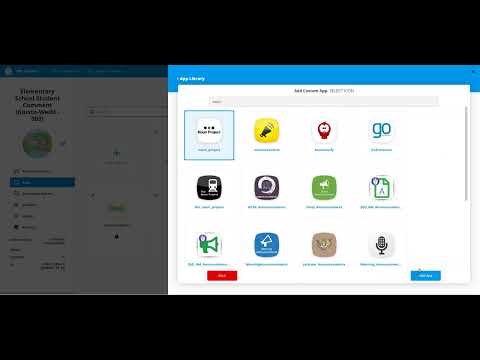 Pushing Custom App To Students In Classlink