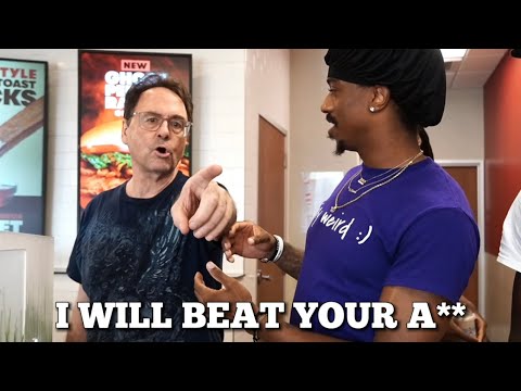 Angry Man Attacks My Filmer!