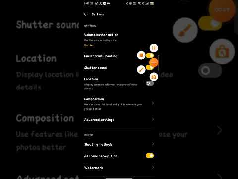 how  to enable / disable camera location in Realme Narzo 50 , camera location on kaise kare