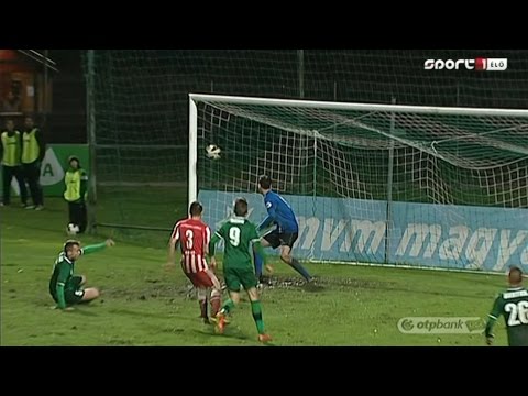 Gévay Zsolt gólja az MVM Paks - DVTK mérkőzésen