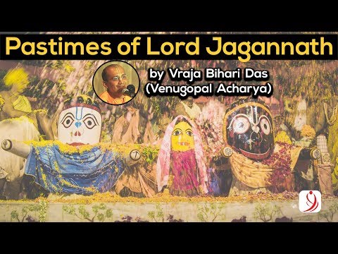 Pastimes of Lord Jagannath | Hindi - Festival Class | Vraja Bihari Das (Venugopal Acharya)