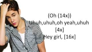 Justin Bieber - Hey Girl (with Lyrics)
