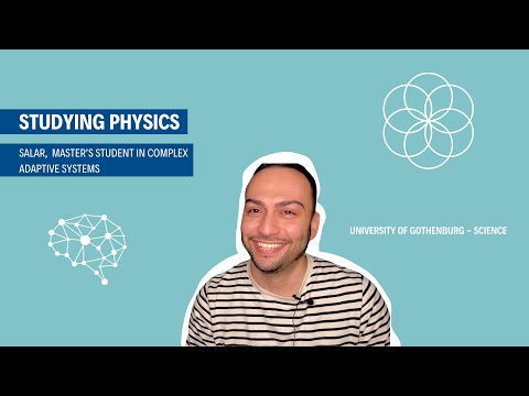 Meet Salar, a student at the Master Programme in Complex Adaptive Systems