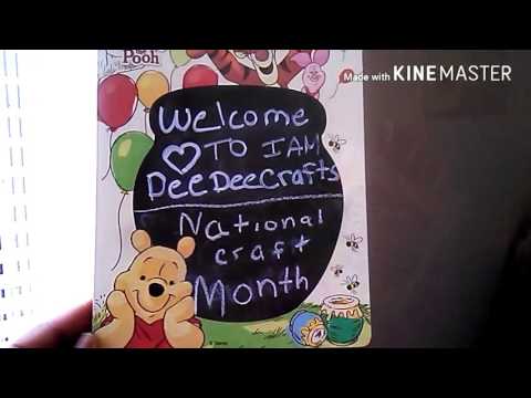 National Craft Month trailer | I am Dee Dee Crafts