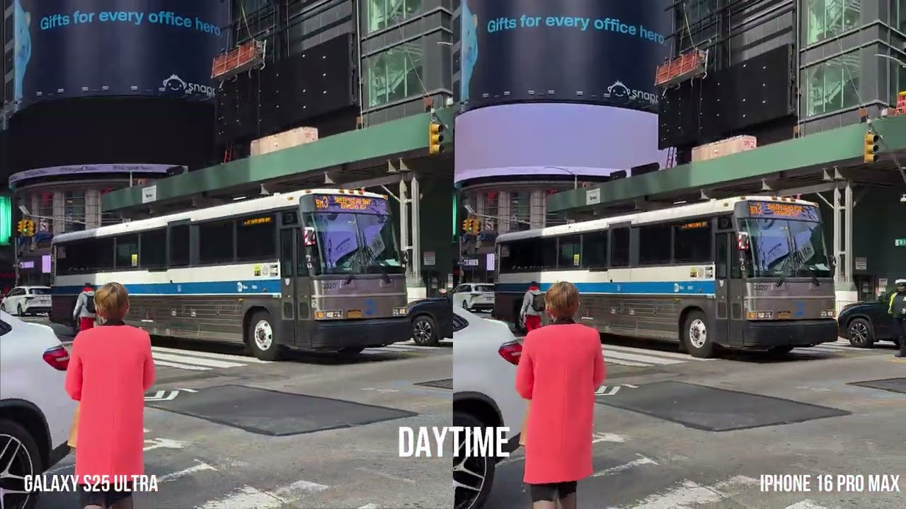 iPhone 16 Pro Max vs. Galaxy S25 Ultra: Daytime - YouTube