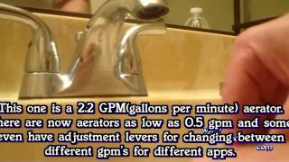 How To Fix Faucet Hot Water Taking A Long Time To Heat Up By Replacing Clogged Aerator