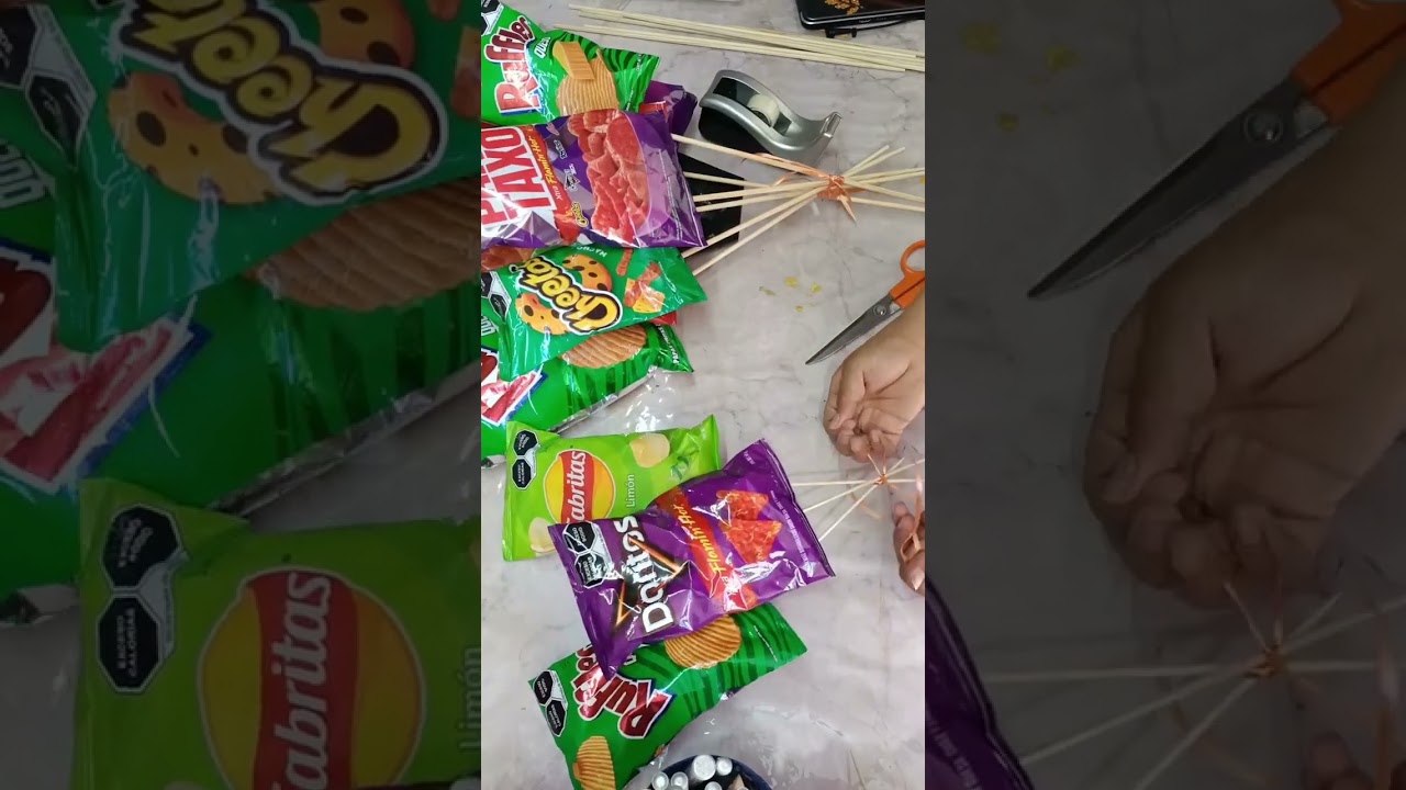 Ramo de Sabritas#Ramos #bouquet #RamodeDulces #ramodesabritas #diadelamadre #Regalo #regaloparanovia