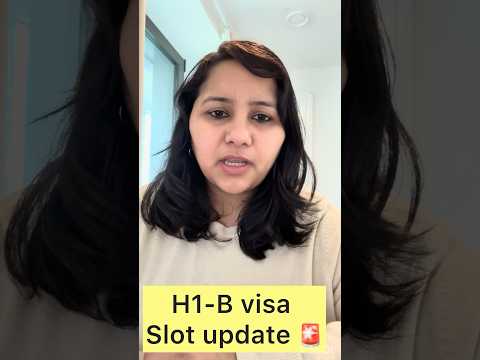 What is the current H1B visa slot situation in India and what can you do right now?