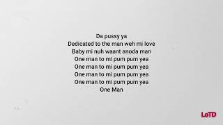 Gaza Slim Ft Vybz Kartel - One Man (lyrics)