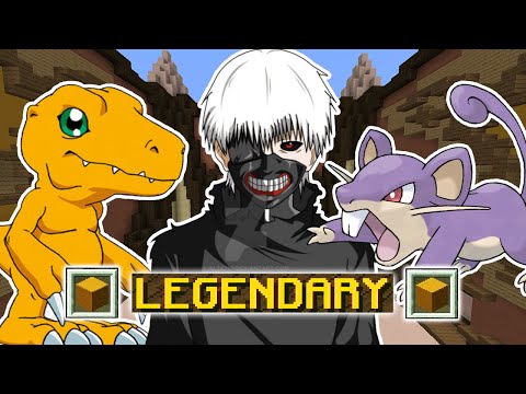 JerryVsHarry - ONLY ANIME CHALLENGE (Minecraft Build Battle)