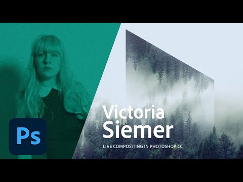 Compositing and typography in Photoshop - Live with Victoria Siemer | Adobe Creative Cloud