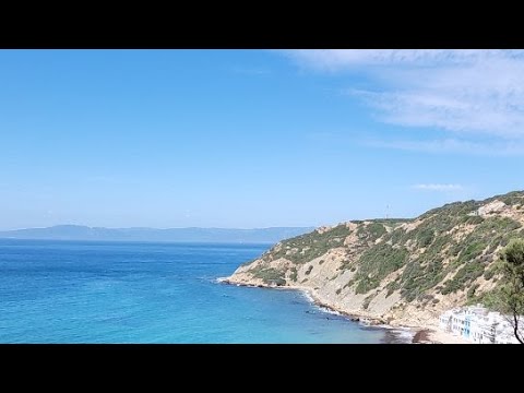 BEACH VIEW BETWEEN SPAIN 🇪🇸 AND MOROCCO 🇲🇦 LIVE🔴