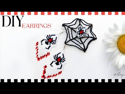Beaded Spider Earrings: Step-by-Step Tutorial for Beginners