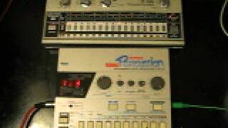Video thumbnail for Korg Super Percussion DDM-220 and Roland TR-606 Drumatix (w special guest) by tonetweakers