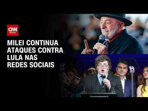 Javier Milei continua com ataques contra Lula nas redes sociais | CNN 360°