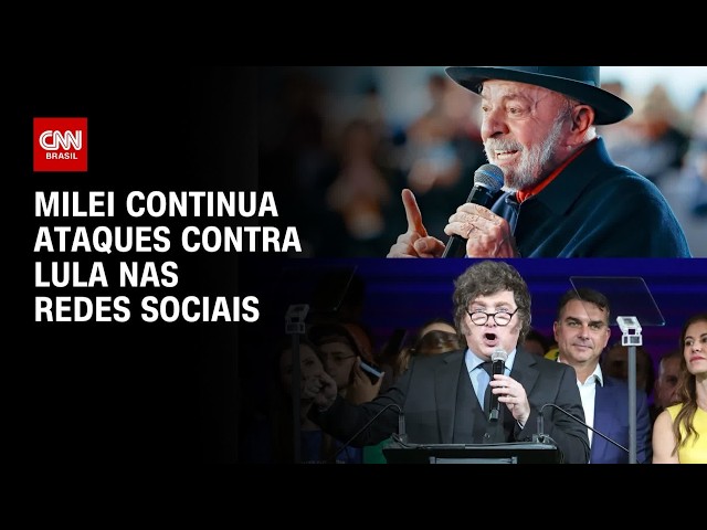 Javier Milei continua com ataques contra Lula nas redes sociais | CNN 360°