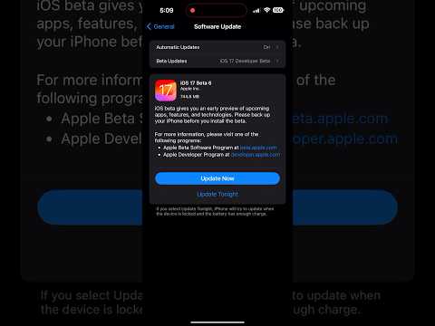iOS 17 beta 6 out now!